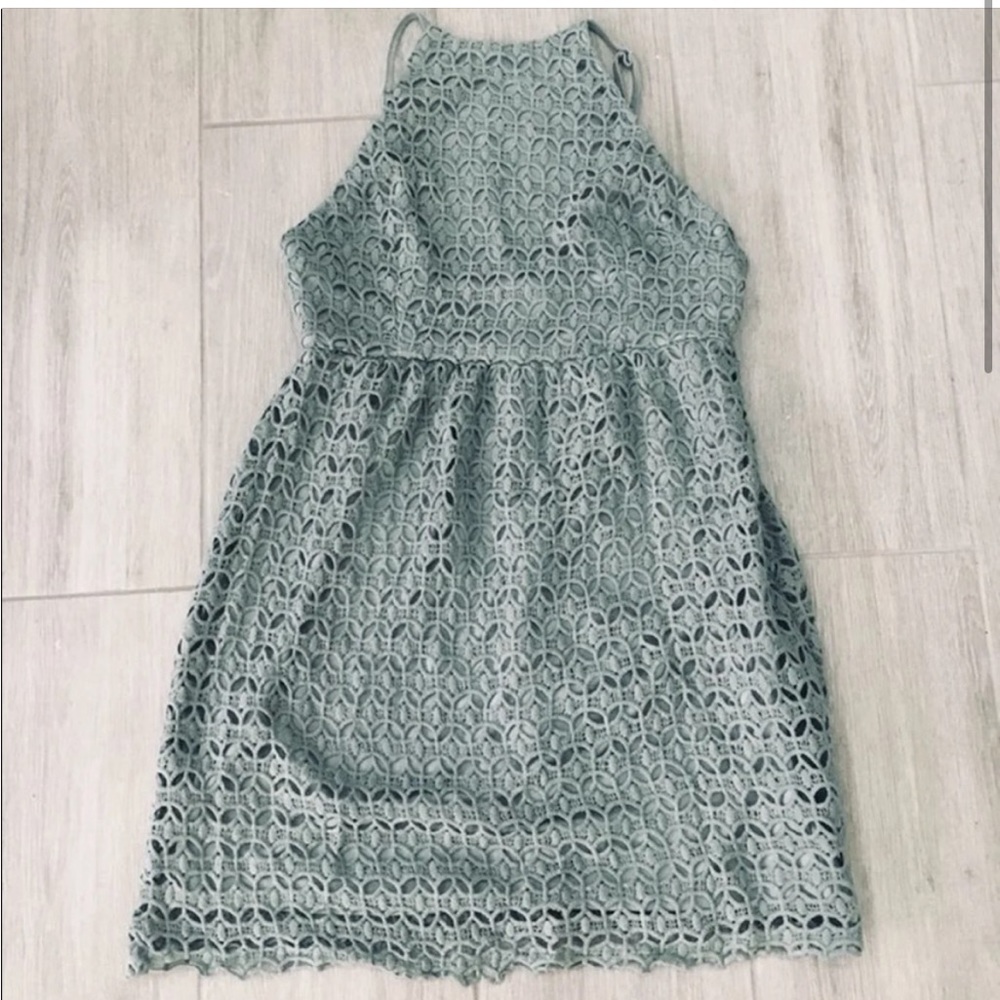 Dusty sage dress